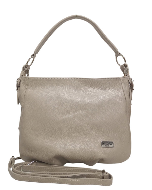 Bőr Táska, Pretta- 817 Modell Természetes Bézs